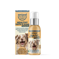 Anipal Healthy Teeth & Gums Toothpaste Peanut Butter Flavour for Dogs 50g image