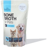 The Art of Whole Food Chicken Bone Broth for Pets Wet Dog Food 8 x 500g image