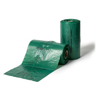 Biogone Landfill Biodegradable Dog Waste Bags with Handle 1 Roll Large 250 Pack image