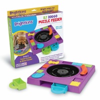Brightkins DJ Doggo Interactive Treat Puzzle & Slow Feeder Dog Toy image