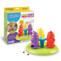 Brightkins Spinning Hydrants Interactive Treat Dispenser Puzzle Dog Toy image