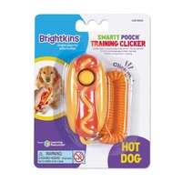 Brightkins Smarty Pooch Durable Hotdog Training Clicker for Dogs image