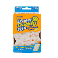 Scrub Daddy Eraser Daddy 10x with Scrubbing Gems Dual-Sided 2 Pack image