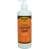 Equinade Liquid Leather Soap Lanolin Horse Saddle Bridle Harness 500ml image