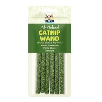 Freecat All-Natural Catnip Wand Dental Pet Cat Treats 6 Pieces image