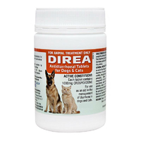 Direa Tablets for Dogs & Cats Diarrhoea & Gat Treatment 10 x 1000mg image