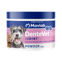 Mavlab DenteVet + Joint Powder Supplement for Dogs & Cats 250g image