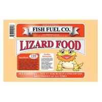 Fish Fuel Co Lizard Food Cubes for Pets Only Keep Frozen 110g image