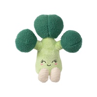 Fringe Studio Brocc Star Interactive Play Plush Dog Squeaker Toy image