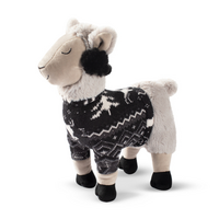 Fringe Studio Fa La La La Llama Interactive Play Plush Dog Squeaker Toy image