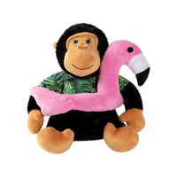 Fringe Studio Gregory the Gorilla with Floatie Plush Dog Squeaker Toy XL image