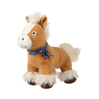 Fringe Studio Hay There Cutie! Interactive Play Plush Dog Squeaker Toy image