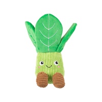 Fringe Studio I'll Be Bok Interactive Play Plush Dog Squeaker Toy image