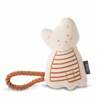 Fringe Studio Miss Kitty Canvas Durable Plush Dog Squeaker Toy image