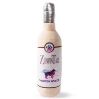 Fringe Studio Plush Zinfintail Bottle Interactive Dog Squeaker Toy image
