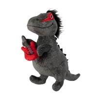 Fringe Studio Rocker Rex Dinosaur Interactive Play Plush Dog Squeaker Toy XL image