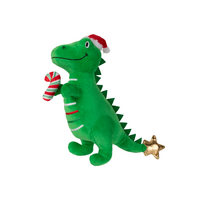 Fringe Studio Rex-Mas is Here Interactive Play Plush Pet Dog Toy image