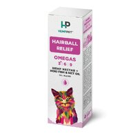 Hemp Pet Hairball Relief w/ Hemp Nectar + Hoki Fish & MCT Oil for Cats 100ml image