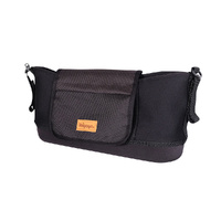 Ibiyaya Pet Pram Organiser Stroller Pouch fits Pet Stroller Handles Black image