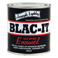 Joseph Lyddy Blac-It Fast Drying Hoof Enamel for Horses 250ml image