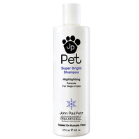 John Paul Pet Super Bright Dogs & Cats Grooming Shampoo 473ml image