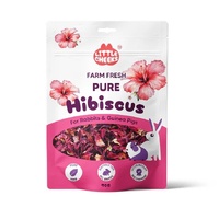 Little Cheeks Farm Fresh Pure Hibiscus for Rabbits & Guinea Pigs 35g image