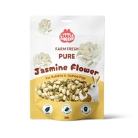 Little Cheeks Farm Fresh Pure Jasmine Flower for Rabbits & Guinea Pigs 25g image