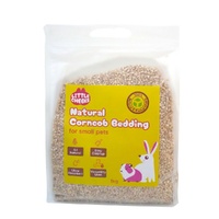 Little Cheeks Natural Corncob Bedding for Rabbits & Guinea Pigs 1kg image