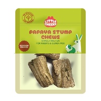 Little Cheeks Papaya Stump Chews for Rabbits & Guinea Pigs 3pcs image