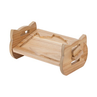 LickiMat Wooden Eco Adjustable Elevation Riser for Casper & Felix Cat Lick Mats image