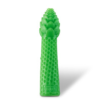 Outward Hound Dental Asparagus Treat Dispenser Dog Chew Toy Green Medium image