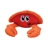 Outward Hound Floatiez Crab Interactive Dog Squeaker Toy Orange Medium image