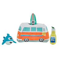 Outward Hound Hide-A-Surf Van Plush Dog Puzzle Toy with 3 Squeaker image