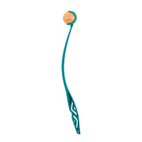 Outward Hound Launch A Ball Thrower Interactive Play Dog Toy Turquoise image
