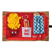 Outward Hound Nina Ottosson Activity Matz Fast Food Fun Pet Dog Toy image