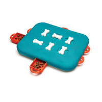 Outward Hound Nina Ottosson Dog Casino Treat Puzzle Dog Toy Turquoise image