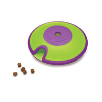 Outward Hound Nina Ottosson Dog Treat Maze Level 2 Game Dog Toy Green image