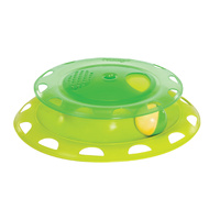 Petstages Catnip Chaser Track Interactive Play Pet Cat Toy Green image