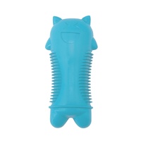 Petstages Giggle Fetch Kitty Interactive Play Pet Dog Toy Blue image