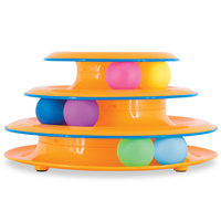 Petstages Tower of Tracks Sturdy Interactive Play Pet Cat Toy image