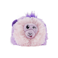 Outward Hound 2-in-1 Reversi-Balls Monkey Plush Dog Squeaker Toy image