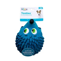 Outward Hound Tootiez Latex Rubber Grunter Hedgehog Dog Squeaker Toy Large image