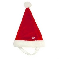 Outward Hound Santa Headband Plush Pet Hat Costume for Dogs Large image