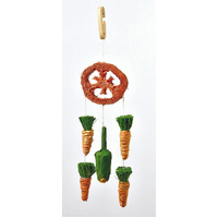 Petface Pipkins Loofah & Corn Mobile Toy for Small Animals 30g image