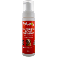 Petway Petcare Waterless Foam Dog Grooming Shampoo 200ml image