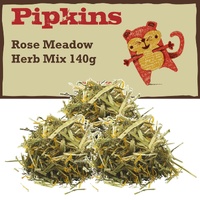 Petface Pipkins Rose Meadow Herbs Mix for Rabbits & Guinea Pigs 140g image