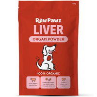 Raw Pawz Liver Organ Organic Powder for Dogs 105g image