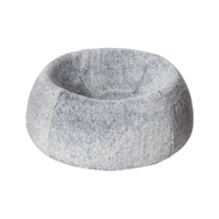 Snooza Cat Memory Nest Pet Bed Washable Soft Plush Cover Chinchilla image