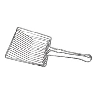 SmartCat Wide Mouth Easy Sifting Durable Metal Cat Litter Scoop image