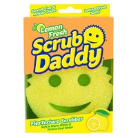 Scrub Daddy FlexTexture Scrubber Resists Odors Lemon Fresh Scent 1 Pack image